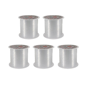 Transparent Aquarium Moss Binding Line 5pcs Crystal Fishing Line for Plant Tank