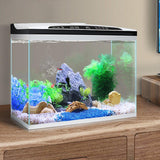 Advanced Smart Fish Tank with Self-Cleaning & LED Lights