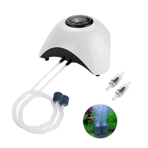 Aquarium Oxygen Pump Quiet Adjustable Bubbler for Fish Tank