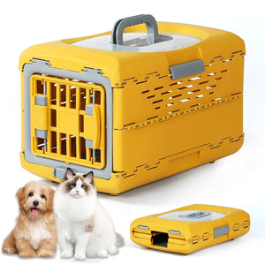 Pet Air Box Folding Portable Cat Crate Removable Dog Consignment Box Space Capsule