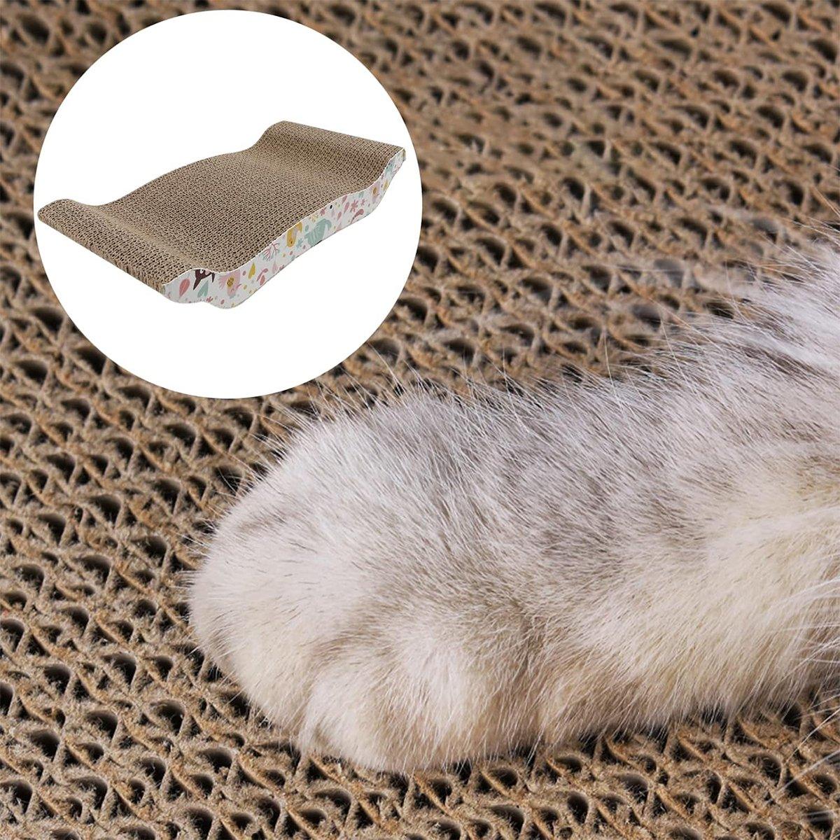 Compact Feline Scratcher - Essential Claw Care Solution Cat Scratcher Toy