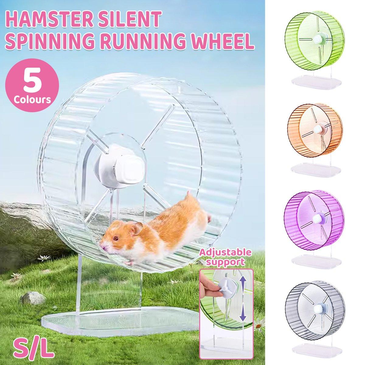 Hamster Silent Spinning Running Wheel