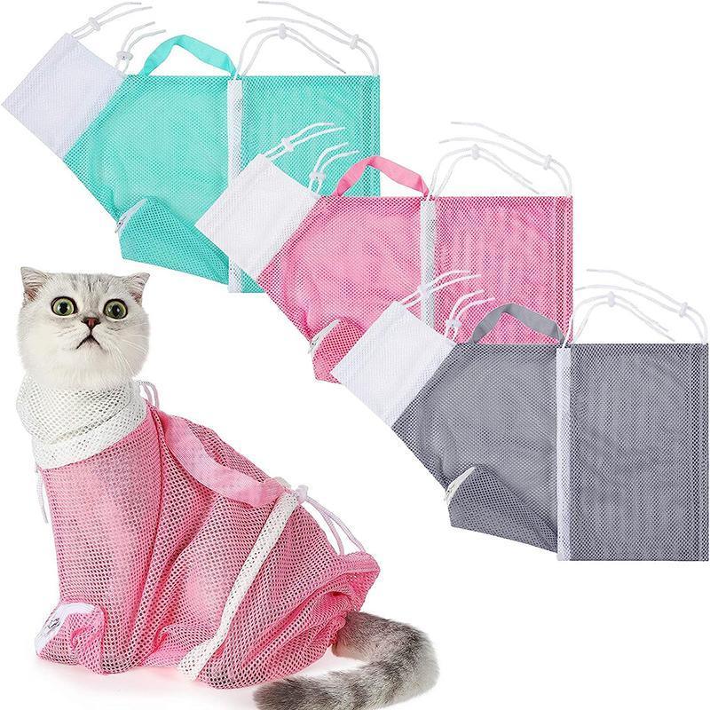 Cat Grooming Bath Bag 3 Colours