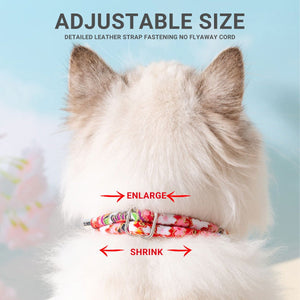 Pet Bell Necklace Designer Cat Anti-flea Collar Dog Insect Repellent