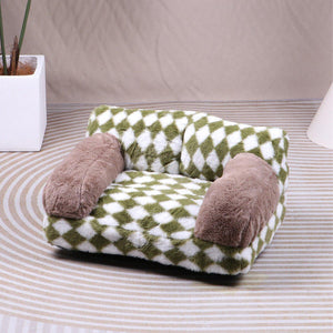 Orthopedic Cat Sofa Bed Supportive & Cozy Pet Couch for Cats & Dogs