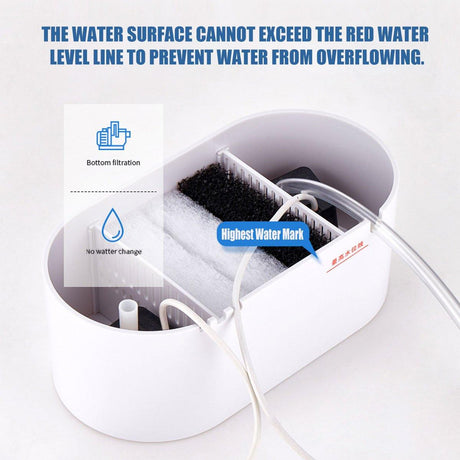 Mini Self-Circulating Desktop Small Fish Tank