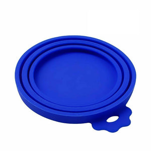 Silicone Pet Food Can Lid - Reusable Dog/Cat Tin Storage Cap