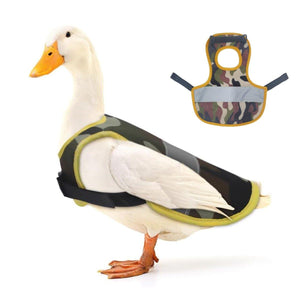 Pet Clothes Chicken Vest Night Anti-lost Duck And Goose Reflective Cloak Warm Clothing