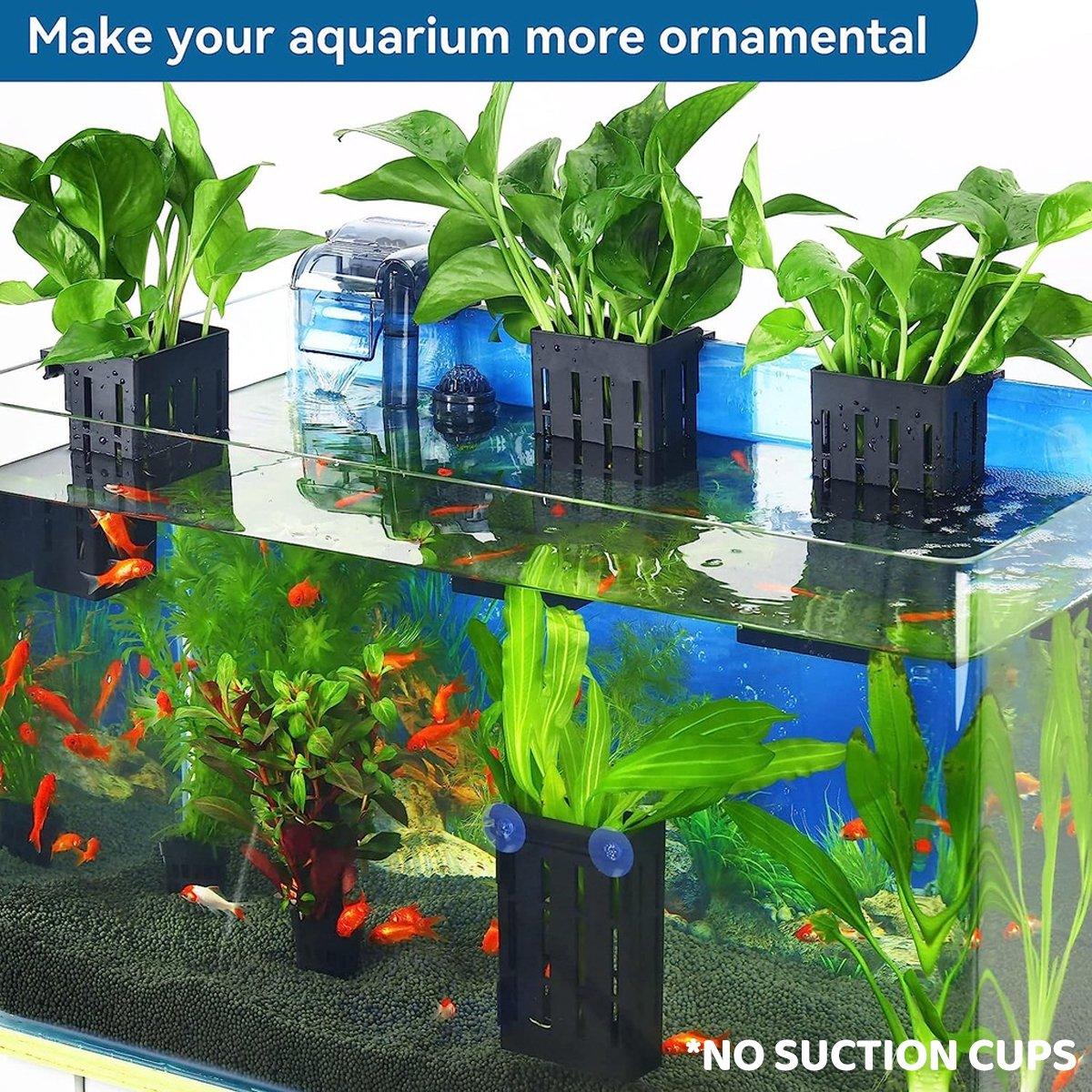 Hydroponic Potted Plant Bracket  Aquarium Basket Holder