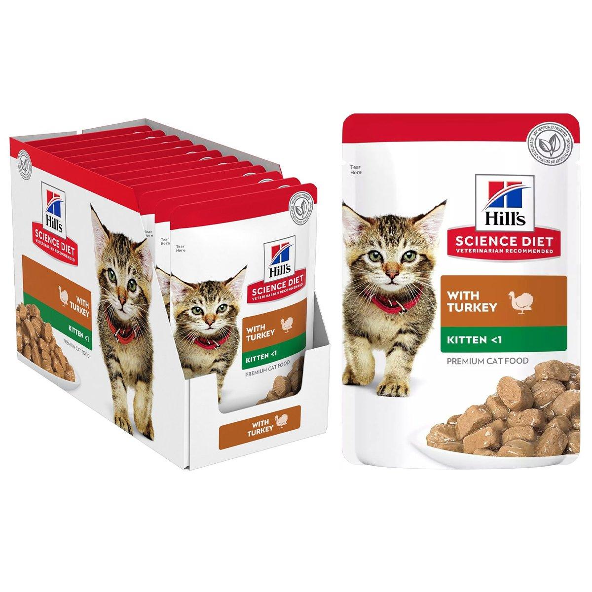 Hill's Science Diet Kitten with Turkey Wet Food 85G*12