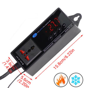 Aquarium Reptile Pet Thermostat Electronic Temperature Controller Power Strip