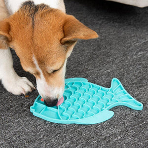 Dog Lick Mat for Bath Time – Silicone Pad for Dogs