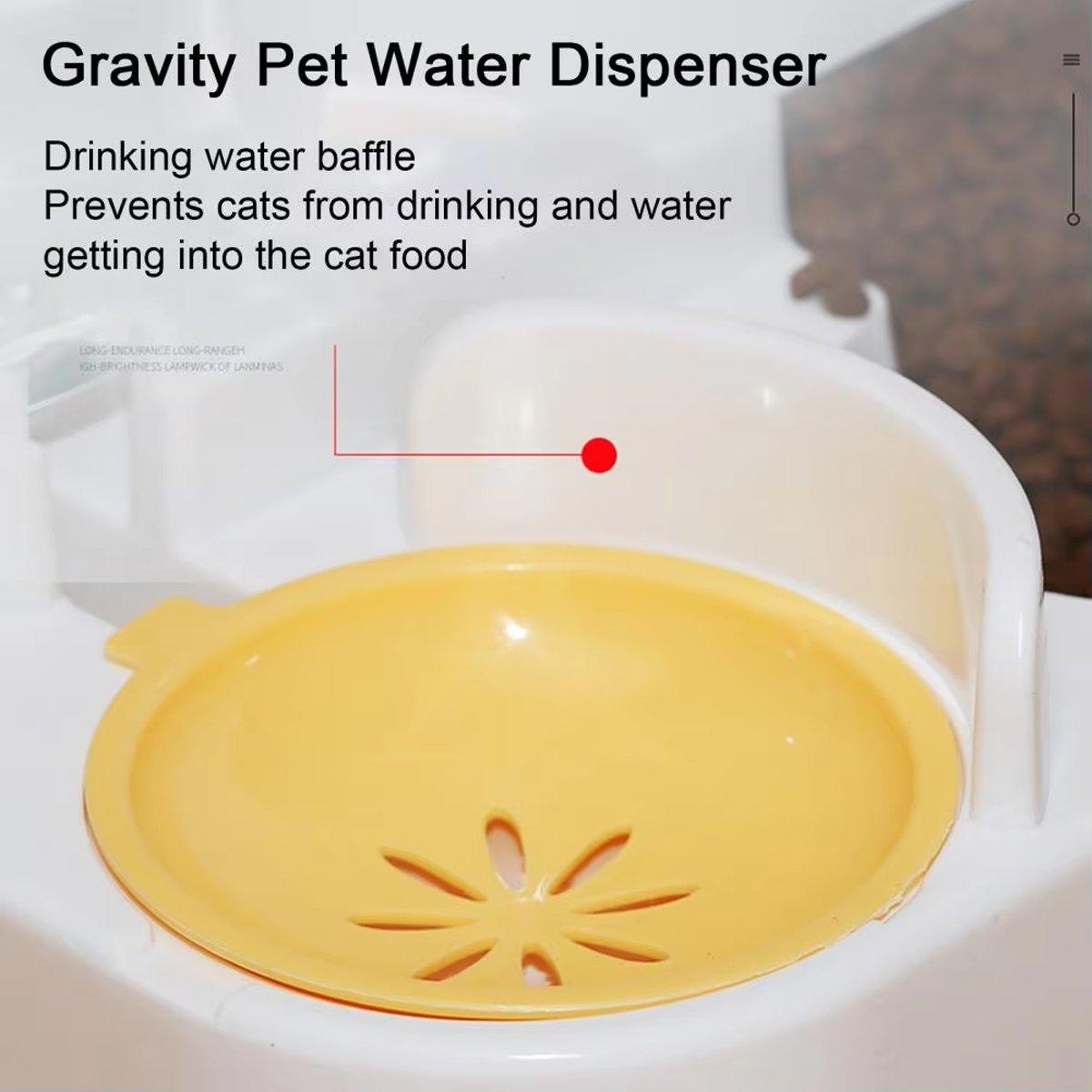 Automatic Pet Feeder and Waterer for Cats and Dogs 10-Day Capacity