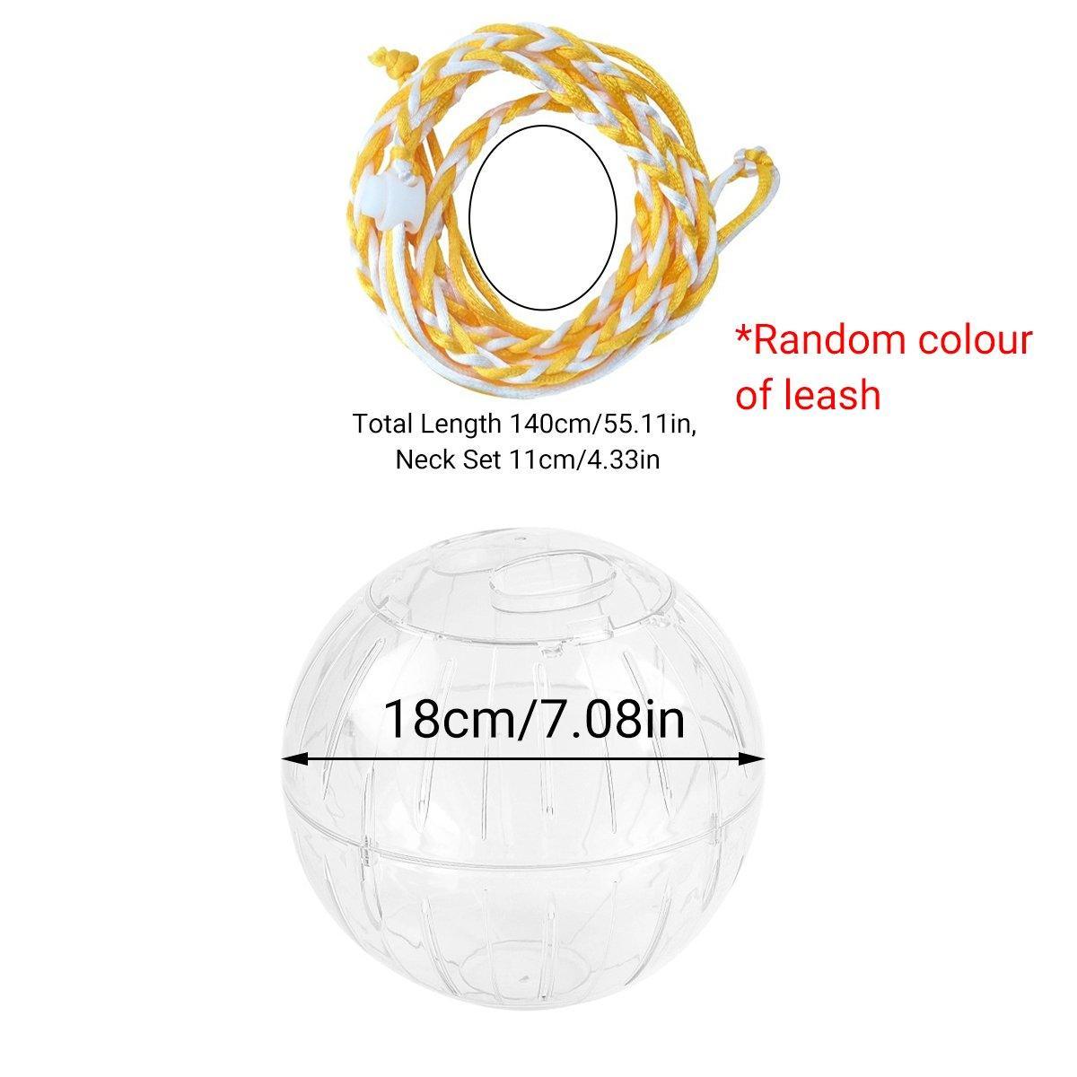 Hamster Running Ball Wheel Exercise Roller Toy Supplies Outside Cage Activity