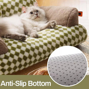 Orthopedic Cat Sofa Bed Supportive & Cozy Pet Couch for Cats & Dogs