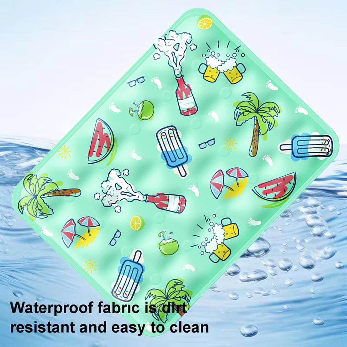 Pet Cooling Mat Non-Toxic Self-Cooling & Portable for Dogs & Cats