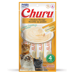 INABA Churu Chicken Recipe Cat Treat 14g*4