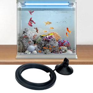 Fish Feeding Ring Aquarium Fish Tank Feeder Floating Fish Food Feeder Fish Food