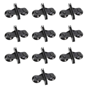 10Pcs Fish Tank Divider Clamp Suction Cup Glass Holder Aquarium Glass Clip