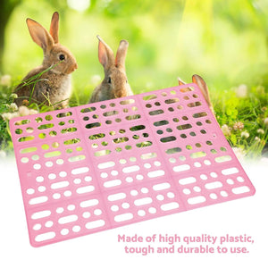 Dutch Pig Foot Mat Large Rabbit Totoro Guinea Pig Pet Rabbit Cage Accessories Plastic Mat