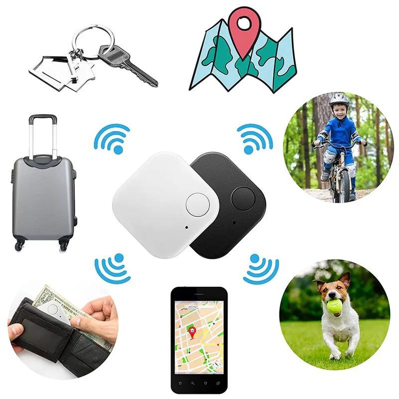 Mini Bluetooth Pet Tracker For Cats and Dogs Pet Tag GPS Smart Locator