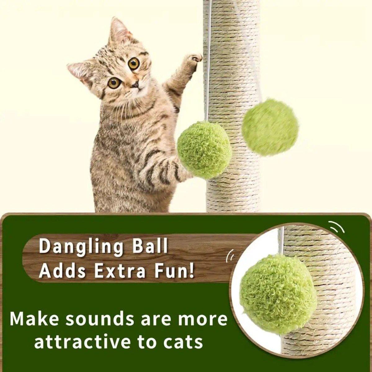 Cat Climbing Frame Coconut Tree Cat Climbing Column Toy