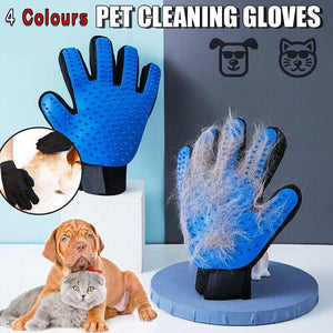 Touch Cleaning Brush Magic Glove Pet Dog Cat Massage Hair Removal Grooming Comb