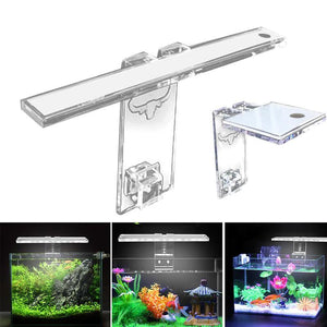 LED Aquarium Plant Light Clip-On Fish Tank Lamp with Adjustable Bracket Lighting