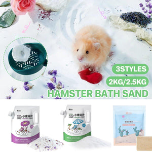 Hygienic Hamster Bath Sand Urine Sand Set