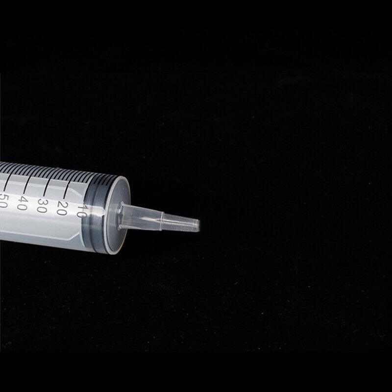 100-200ML Reusable Big Large Plastic Hydroponics Nutrient Measuring Syringe