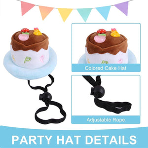 Pet Birthday Suit Cake Hat Triangle Towel Combination Birthday Dress