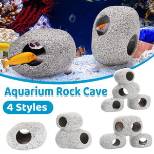 Clay Aquarium Rocks Cave Decoration Pieces Shrimp House