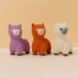 Pet Toy Latex Toy Sound Alpaca Bite Resistant Molars Cartoon Alpaca Dog Toy