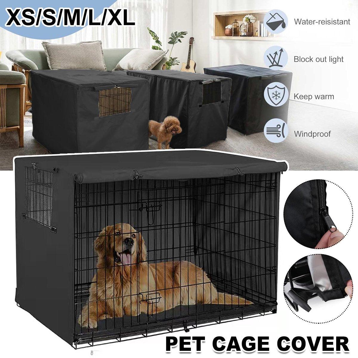 Oxford Cloth Pet Cage Cover Garden Courtyard Dog Cover