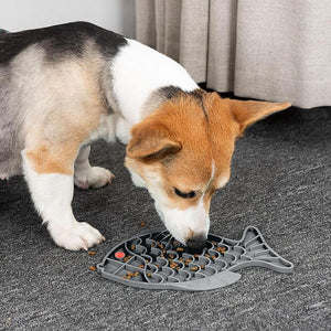 Pet Lick Mat for Dogs - Slow Feeder & Bath Grooming Training Tool