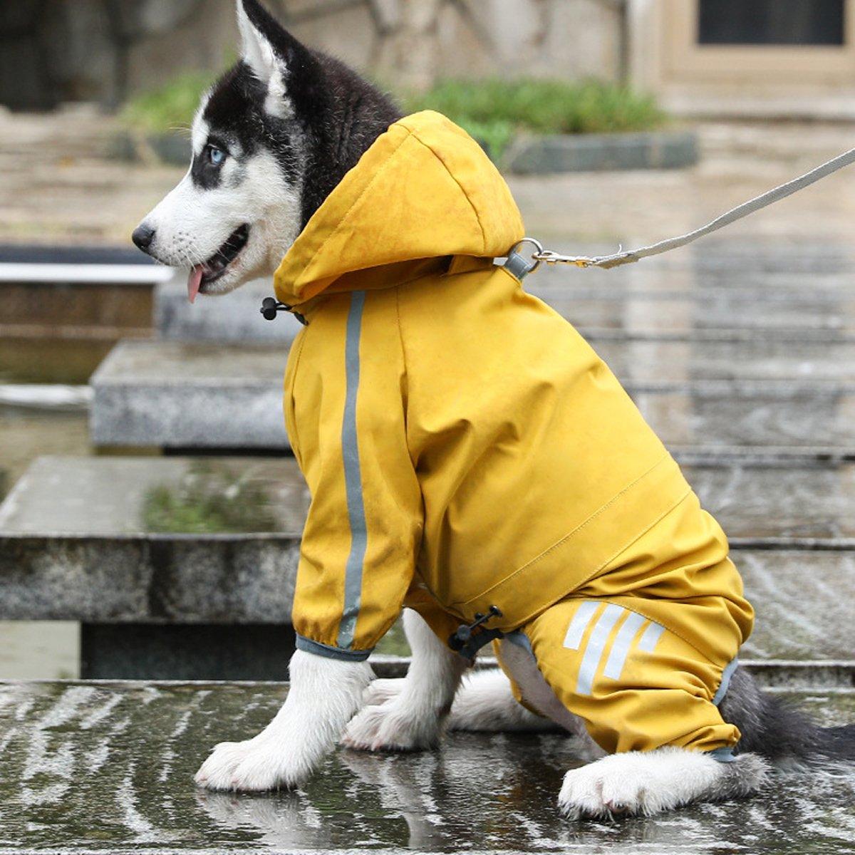 Waterproof Dog Raincoat for Small Medium Large Dogs