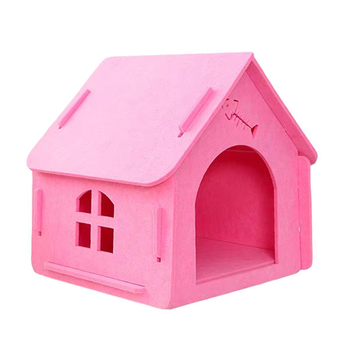 Cat Nest Eco-friendly Universal Removable Semi-enclosed Felt Cat House