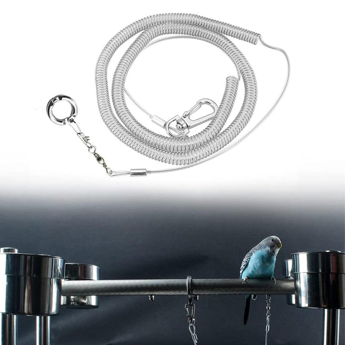 Parrot Release Rope Anklet with Alloy Fasteners Supplies Bird Lead