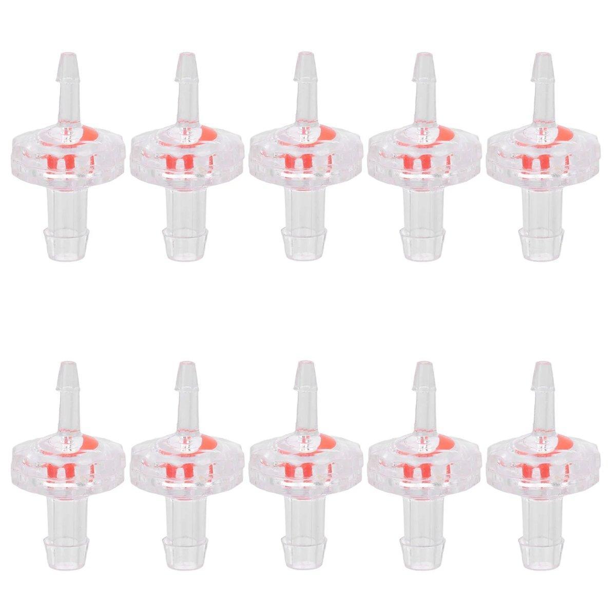 10pcs Ozone Resistant Plastic Water and Air Check Valve Oil Check Valve Kit