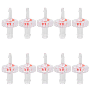 10pcs Ozone Resistant Plastic Water and Air Check Valve Oil Check Valve Kit