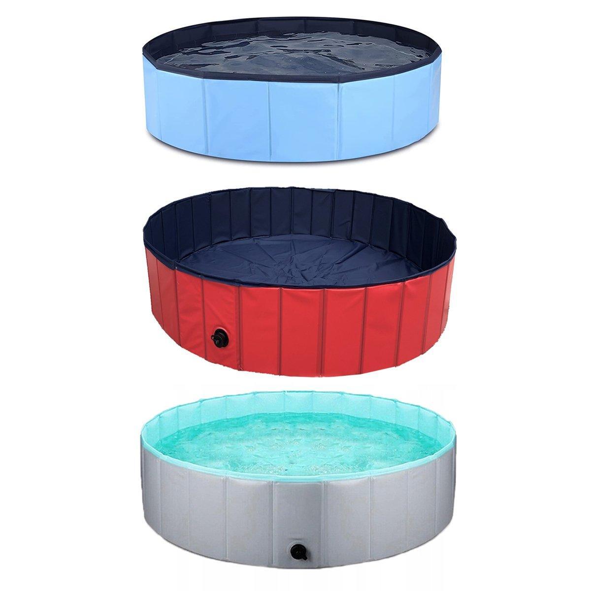 Foldable Pet Swimming Pool for Dogs & Kids 3 Colors