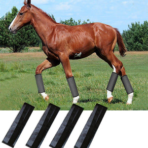 4PCS Horse Leg Guards Mosquito Proof Breathable UV Protection