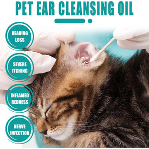 Pet Ear Cleaning Oil Cats And Dogs Ear Cleaning Ear Cleaning Ear Cleaning Oil