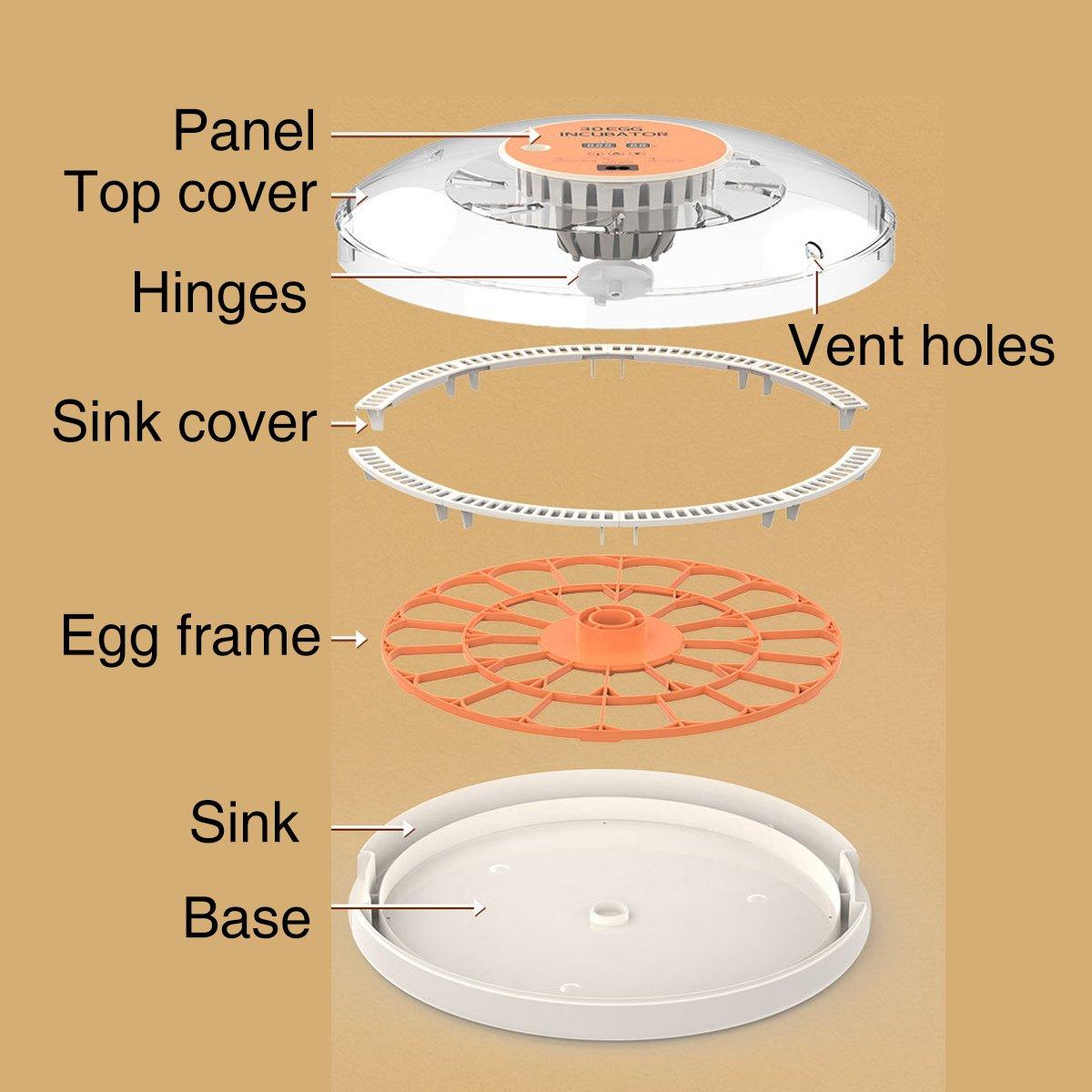 Intelligent New Incubator 30 Automatic Egg Incubator