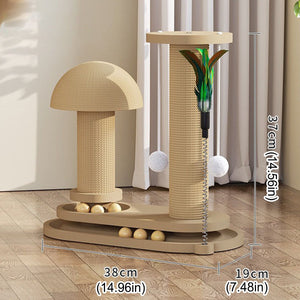 Sisal Mushroom Cat Scratching Post