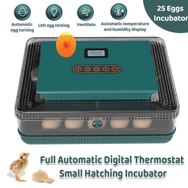 Fully Automatic Chicken Incubator with LED Display