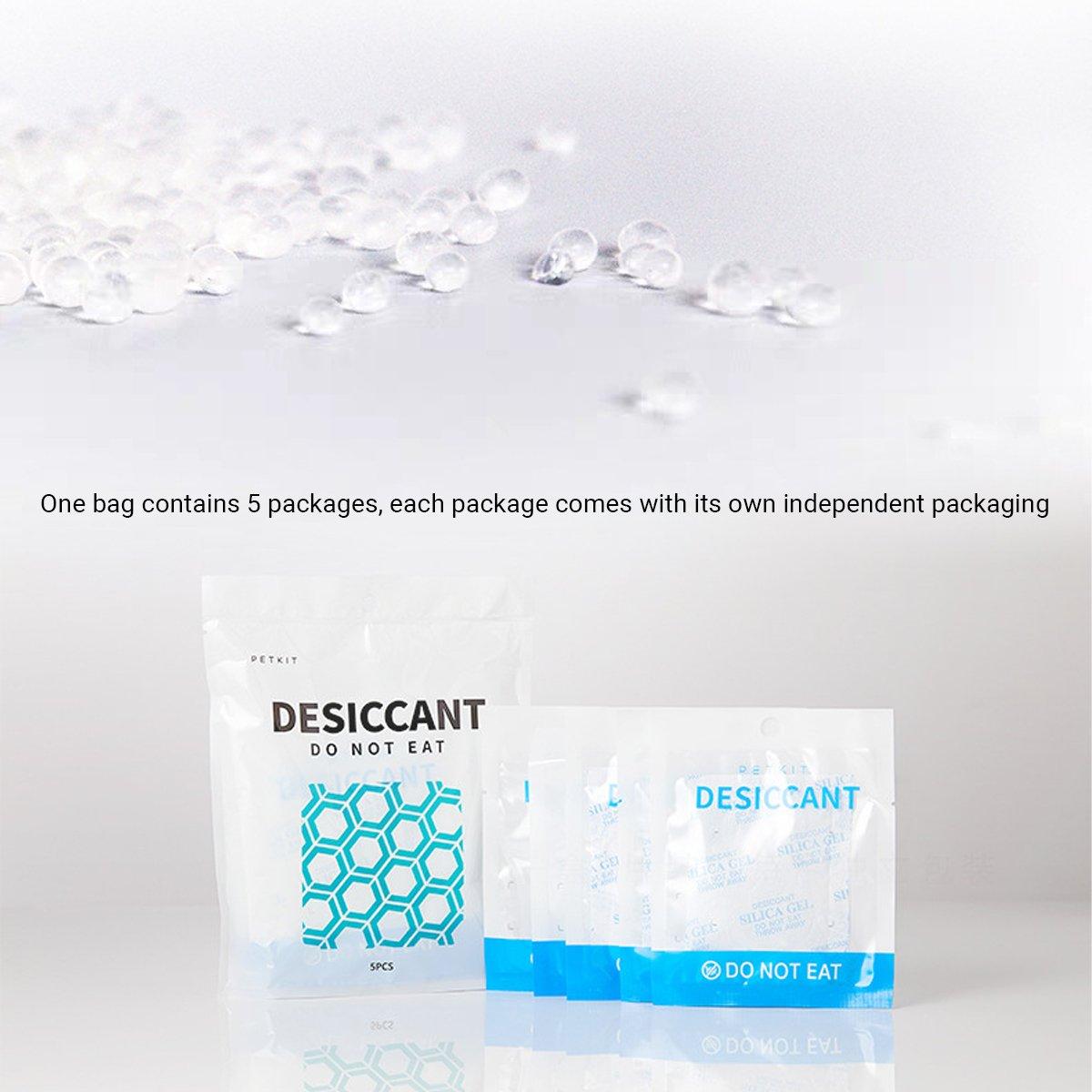 1set Desiccant Smart Feeder Uses Desiccant Moisture Proof Wet Preservative