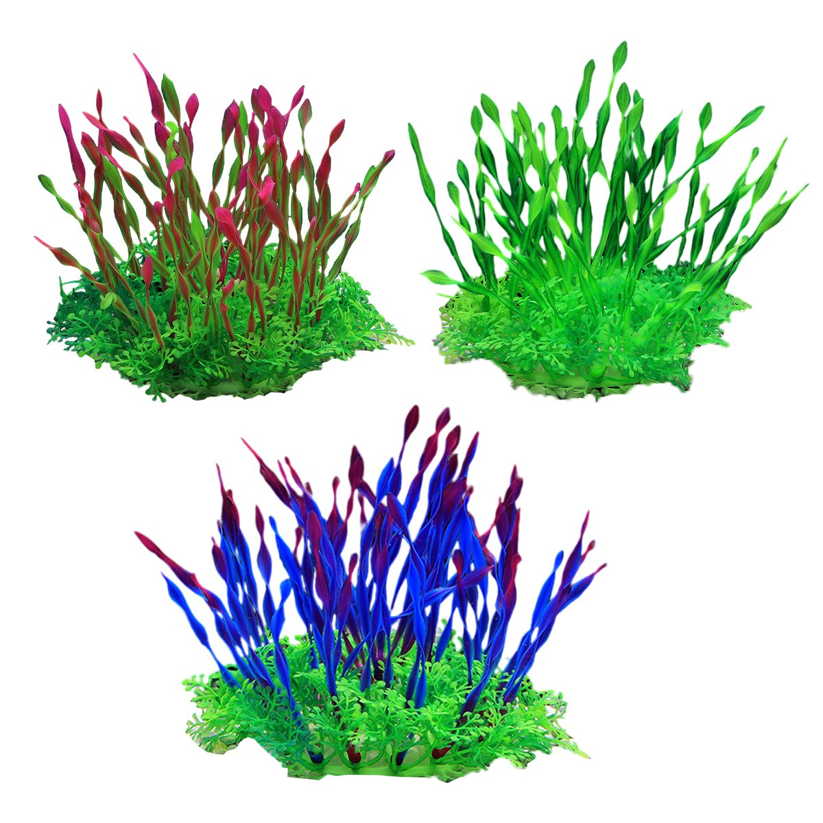 Vibrant Artificial Underwater Plants for Aquariums