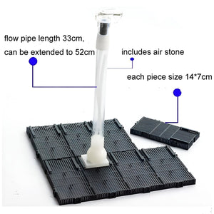 16pcs Set Under Gravel Filtration Set