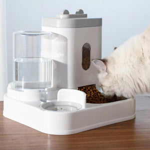 Automatic Pet Feeder and Waterer for Cats and Dogs 10-Day Capacity